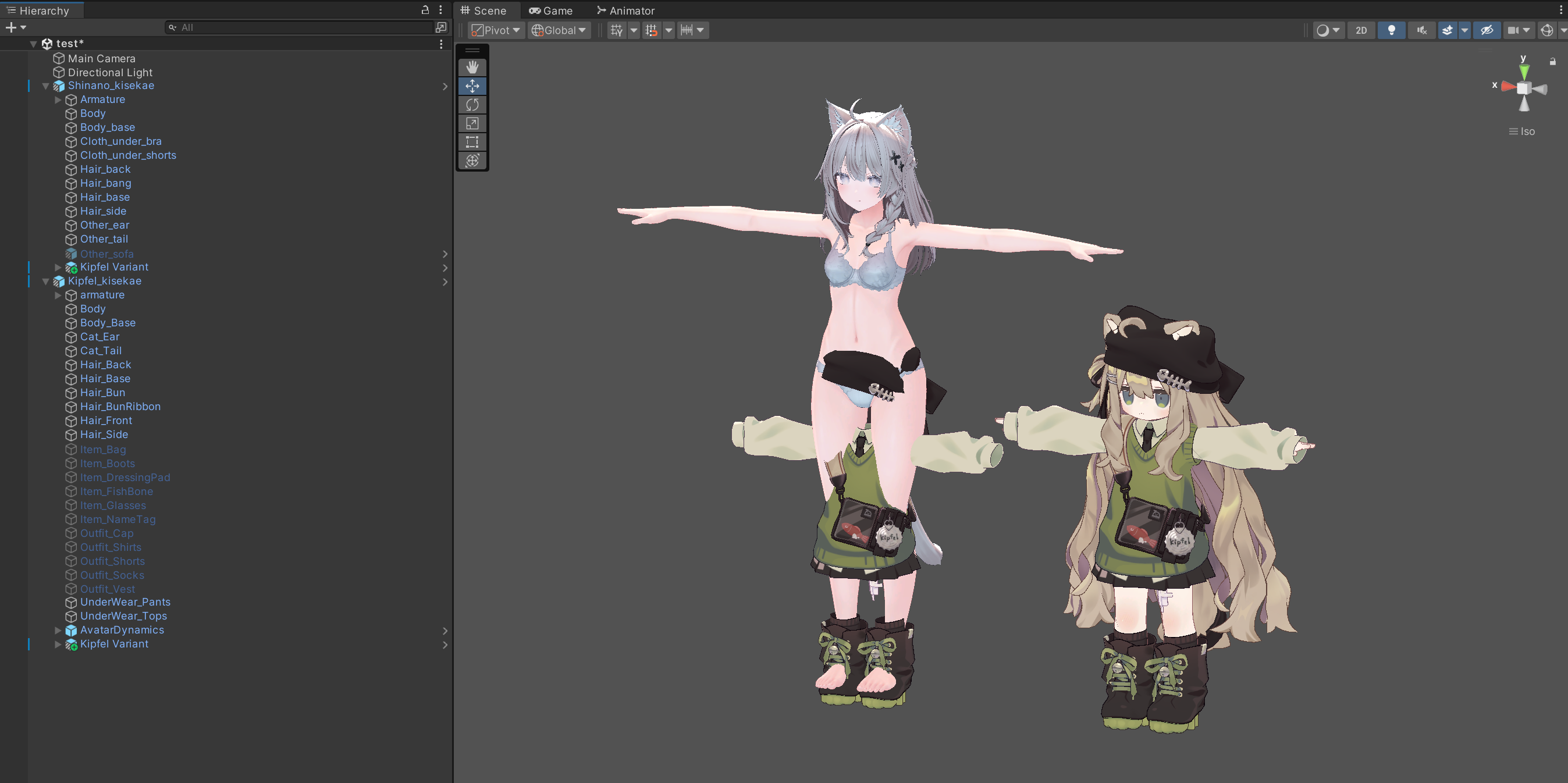 作成した Prefab を追加