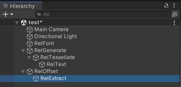 Hierarchy Extract in Offset