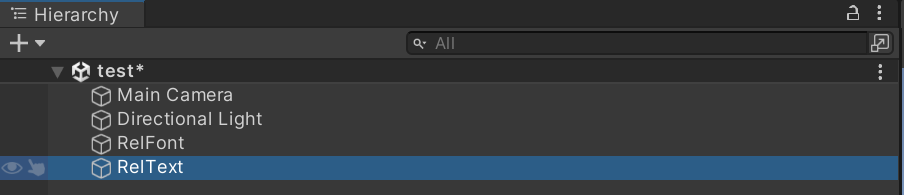 Hierarchy Text