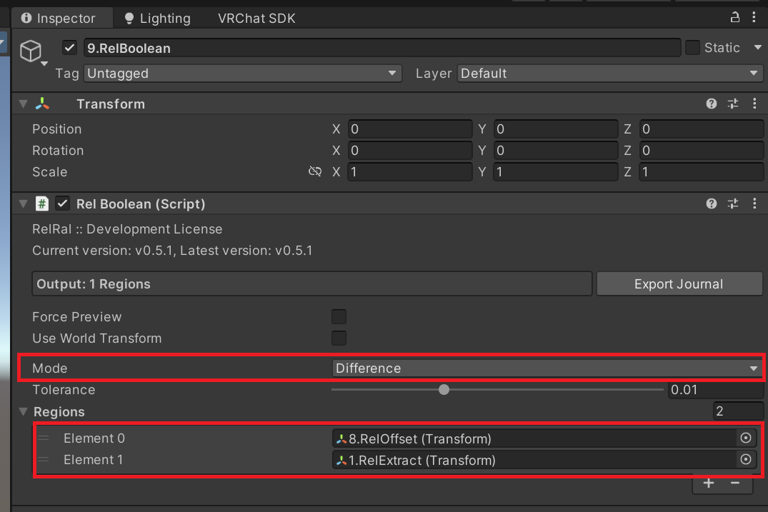Inspector 9 Boolean
