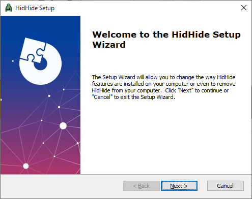 Install HidHide