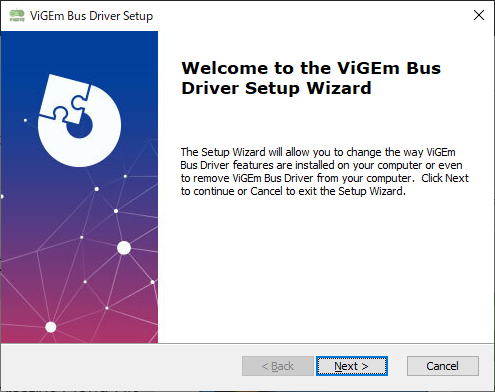 Install ViGEmBus
