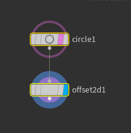 Offset 2D Nodes