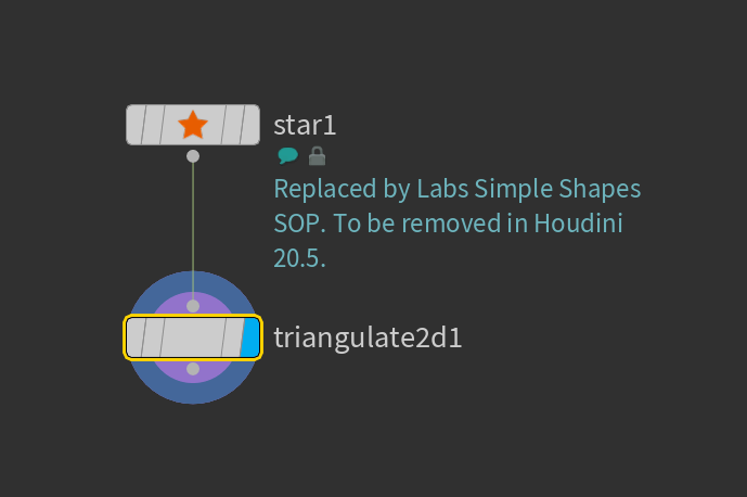 Triangulate 2D Nodes
